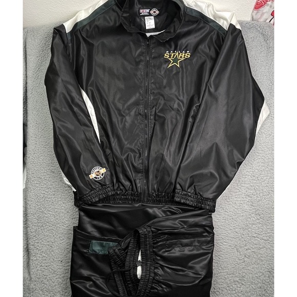Other - Vintage Dallas Stars Lightweight NHL Hockey Coat & Pants Tracksuit‎ Combo Large
